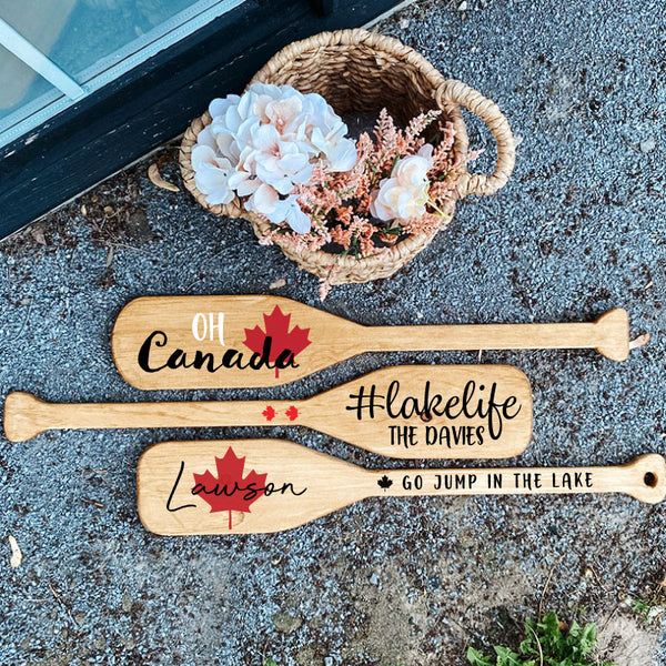 18-30in Paddle Custom Decor | Cottage, Trailer & Camping Decor