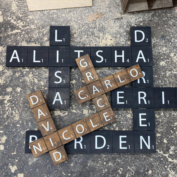 Custom Family Name Tiles (Priced by Letter)