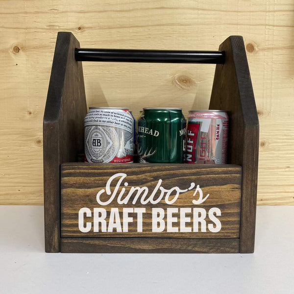 Custom Drink Caddy | Gifts for Him