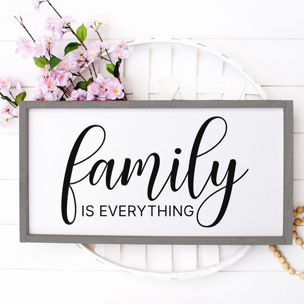 Family is Everything Wood Sign | At-Home Painting Kits