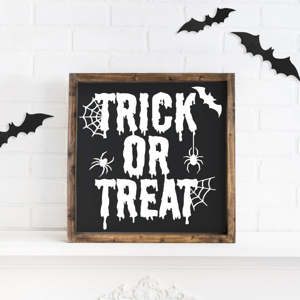 Trick or Treat sign | Halloween Signs & Decor