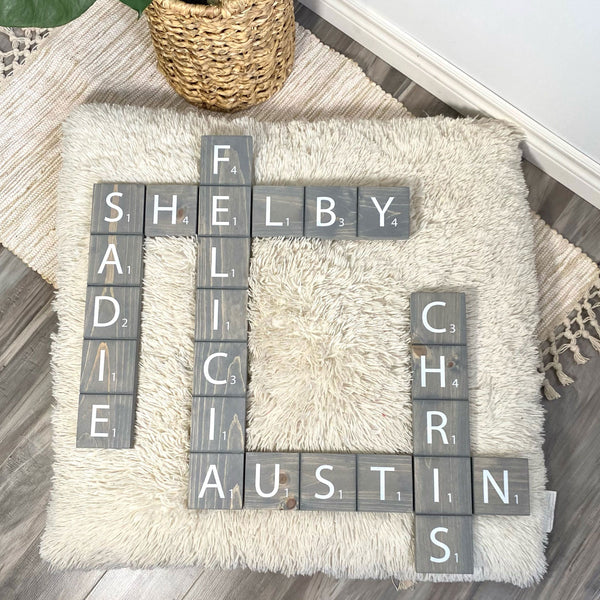 Custom Family Name Tiles (Priced by Letter)