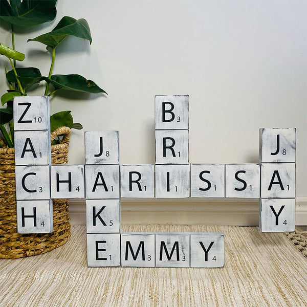 Custom Family Name Tiles (Priced by Letter)