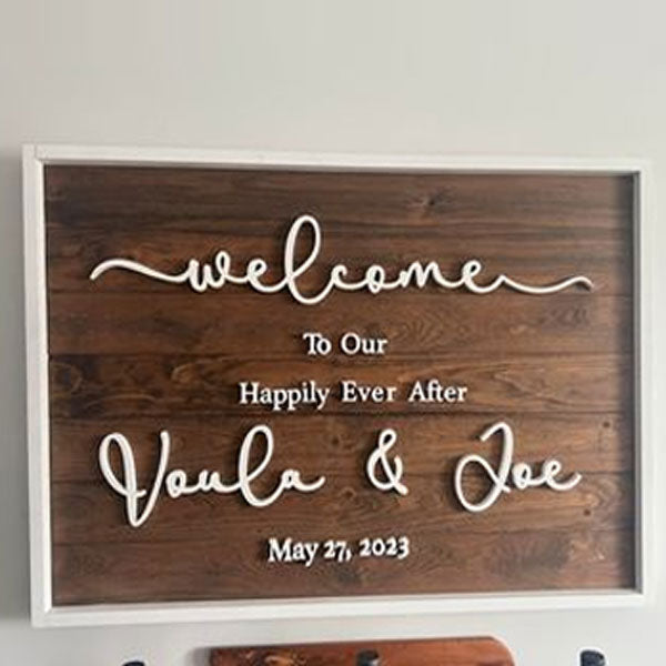 Wedding Welcome Sign | Wedding Decor