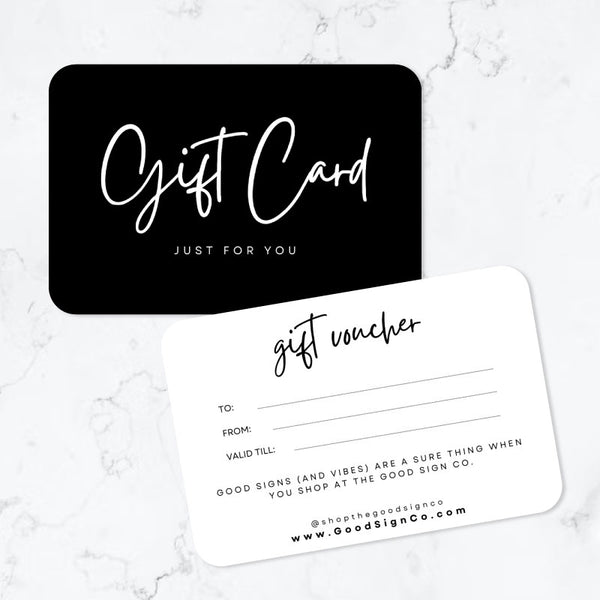 The Good Sign Co. Gift Card