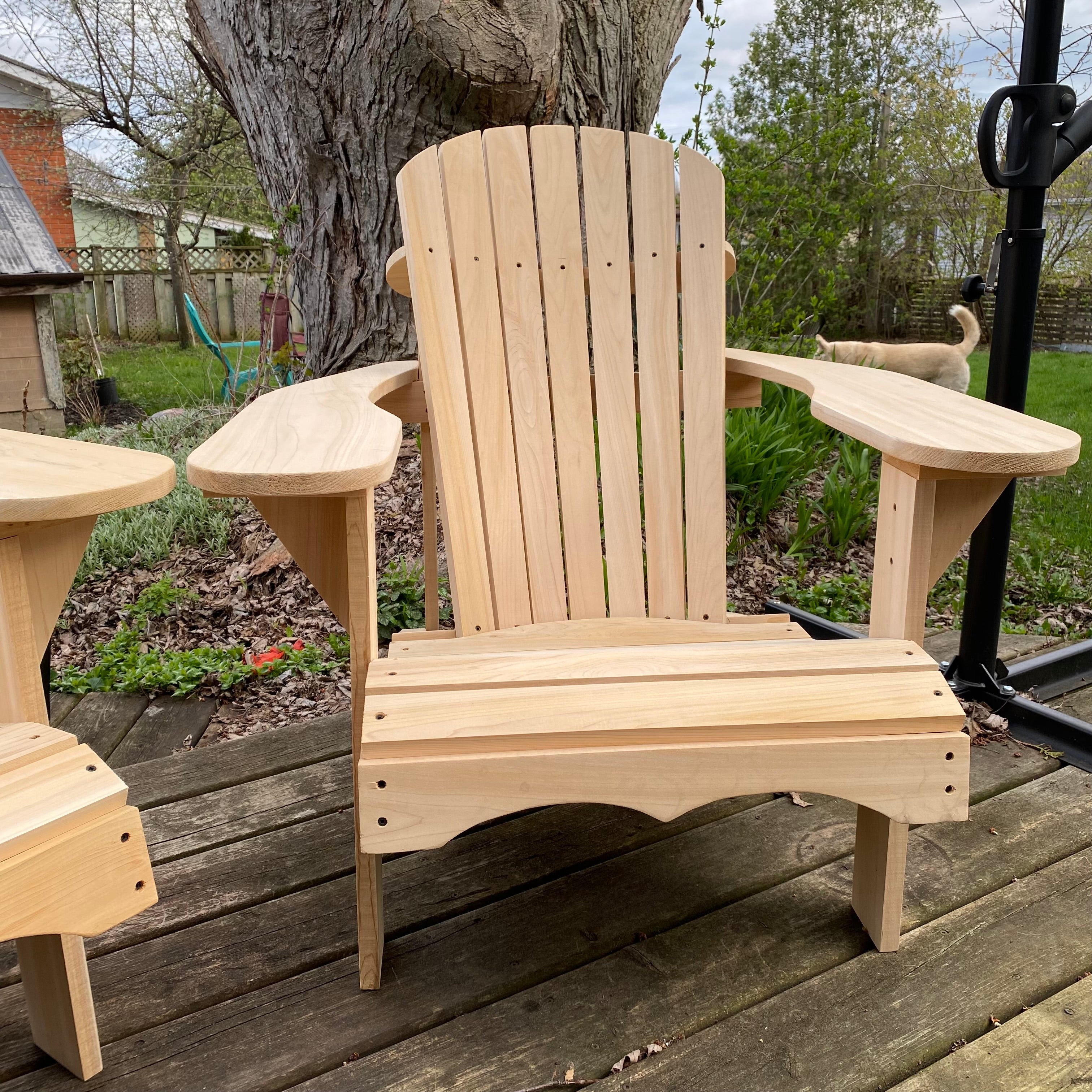 Cedar Muskoka Chairs Durham Custom Wood Decor