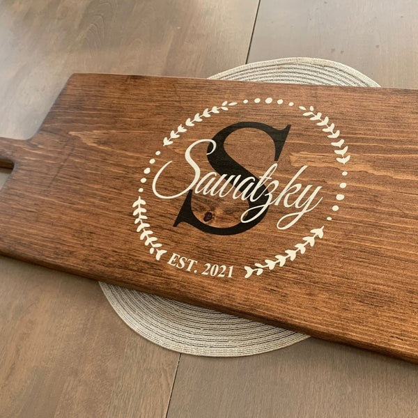 Family Name - Handmade Charcuterie Board