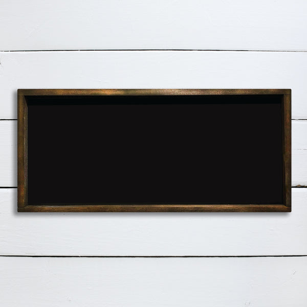 Rectangle Framed Edge Sign | DIY kit