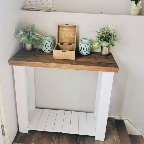 Rustic Hall Tables