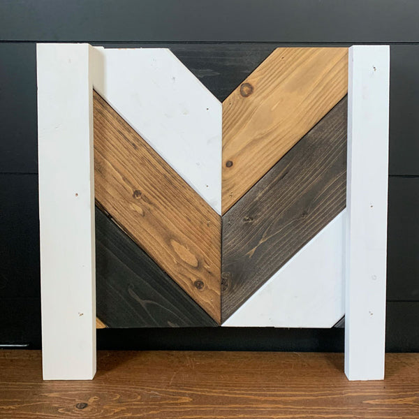 Amar Planter | Chevron Pattern Square Planter Box - Multiple Sizes Available